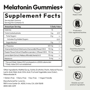 Melatonin Gummies+