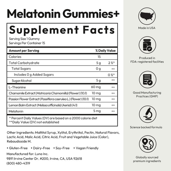 Melatonin Gummies+