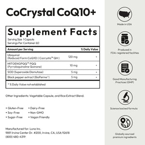 CoCrystal CoQ10+