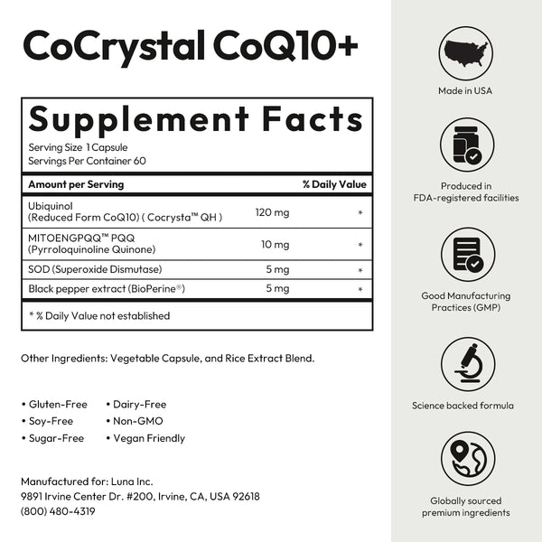 CoCrystal CoQ10+