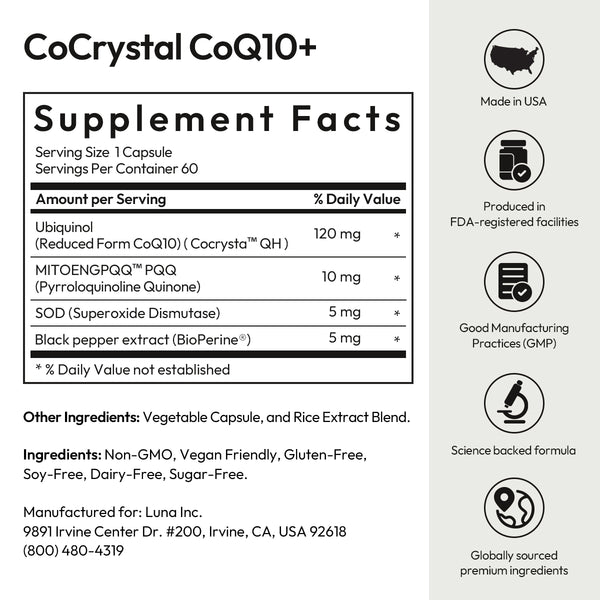 CoCrystal CoQ10+