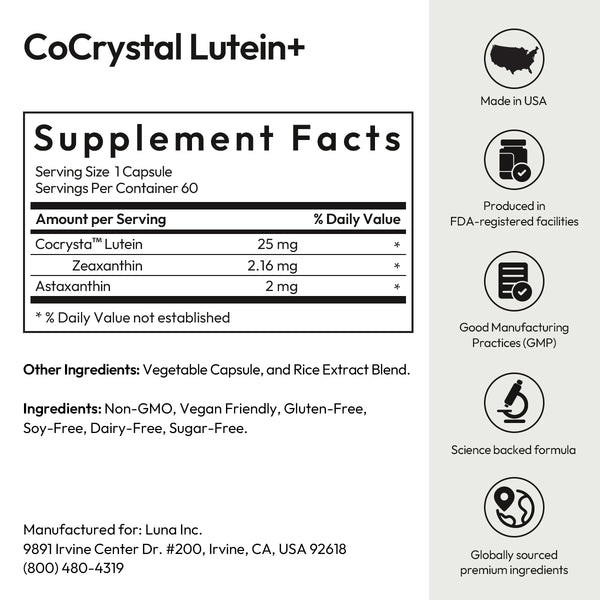 CoCrystal Lutein+