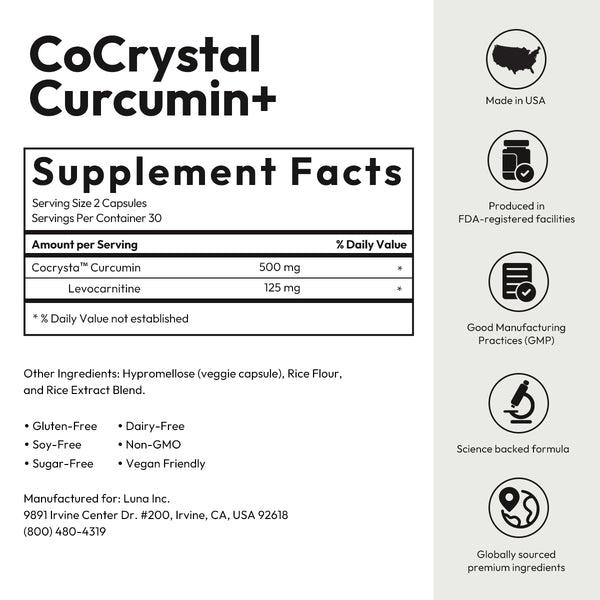 CoCrystal Curcumin+